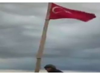 PÖH ve JÖH bayrağı ’Bayrak’ ile göndere çekti