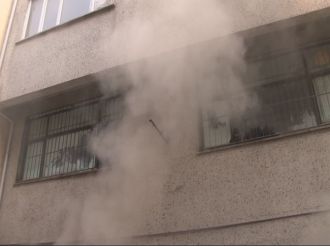 Çağlayan’da çıkan yangın korkuttu