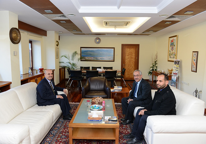 Milletvekili Kılıç Rektör Deveci’yi Ziyaret Etti