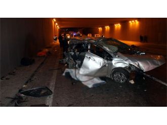 Kontrolden çıkan araç karşı yola geçti: 3 ölü, 1 yaralı!