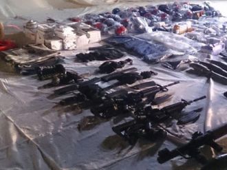 Sur’daki kiliseden cephanelik çıktı