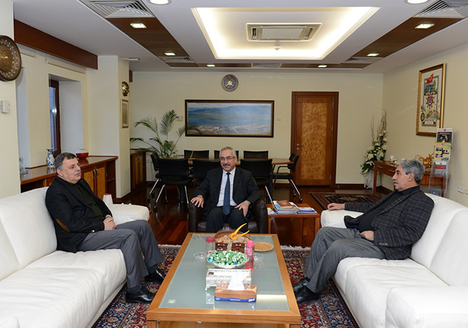 Nevzat Pakdil, Deveci’yi Ziyaret Etti