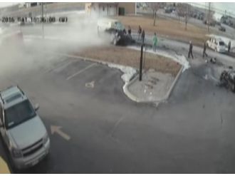 Korkunç kaza kamerada