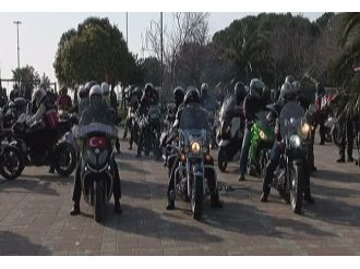 Motosikletliler Bağdat Caddesi’ndeki tecavüzü protesto etti