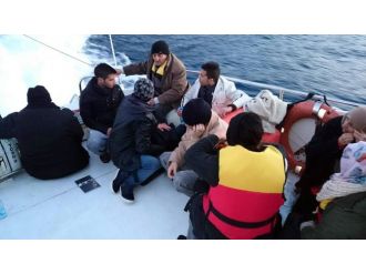 5’i çocuk 17 göçmen yakalandı