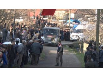 Şehidin cenazesinde göz yaşları sel oldu