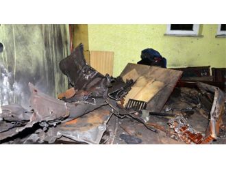 Odun diye yaktılar bomba çıktı! 7 yaralı!