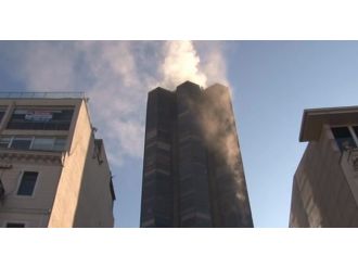 Odakule’de yangın paniği