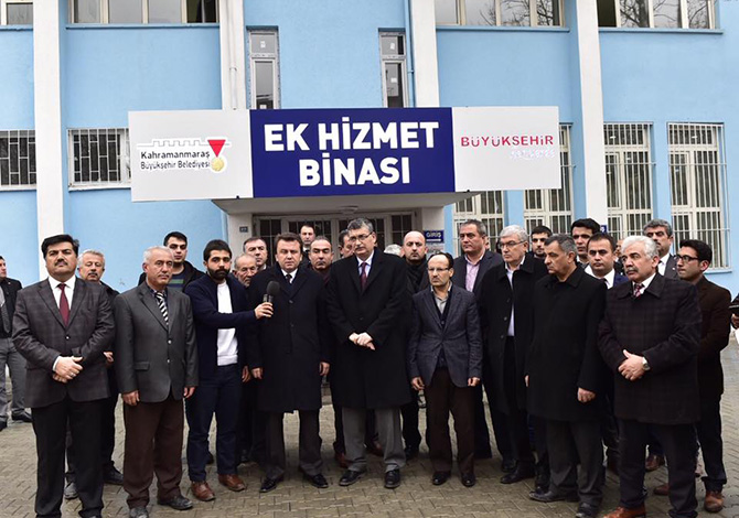 Elbistan Ek Binası Hizmete Girdi