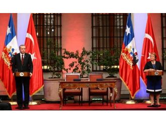 Erdoğan Şili temaslarını tamamladı