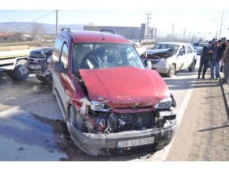 Köpek zincirleme kazaya neden oldu