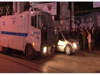 Galatasaray Meydanı’nda polis müdahalesi