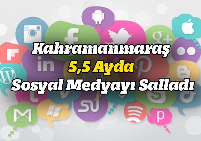 Kahramanmaraş 5,5 Ayda Sosyal Medyayı Salladı