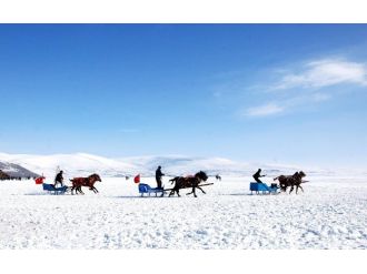 Çıldır Gölü’nde büyüleyen güzellik
