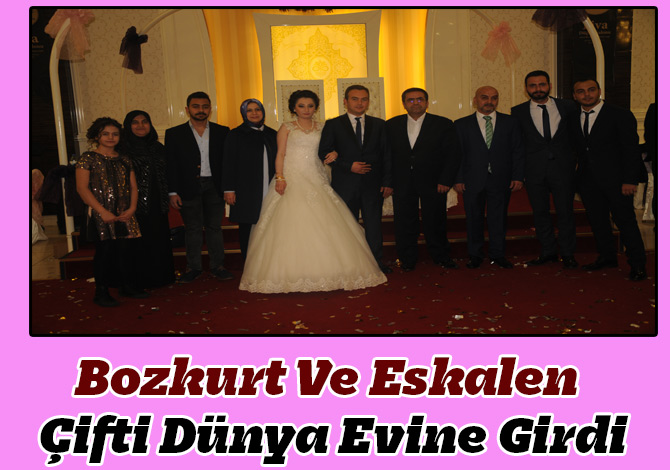 Bozkurt Ve Eskalen Çifti Dünya Evine Girdi