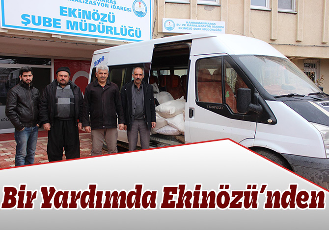 Bir Yardımda Ekinözü’nden