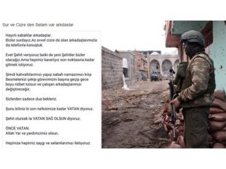 Asker ve polisten duygulandıran mektup