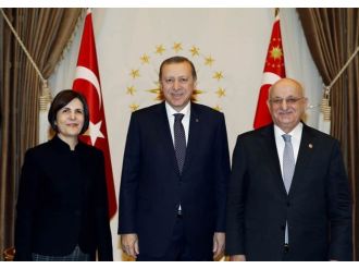 KKTC Cumhuriyet Meclisi Başkanı Beştepe’de