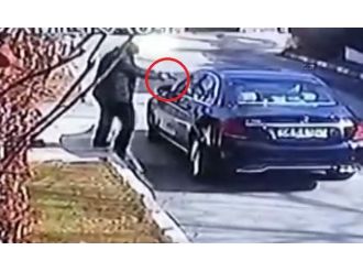 İş adamının öldürüldüğü saldırı kamerada