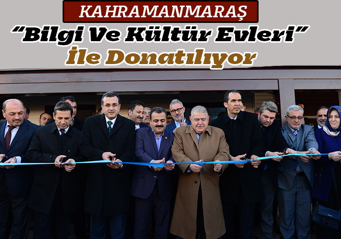“Bilgi Ve Kültür Evleri” İle Donatılıyor