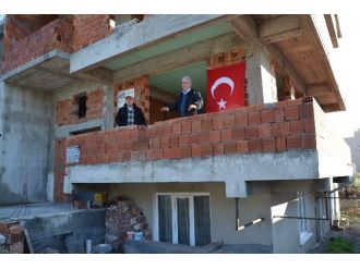 Şehit uzman çavuşun baba ocağına ateş düştü