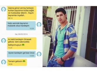 Şehidin son mesajı: Ölmezsek geliriz