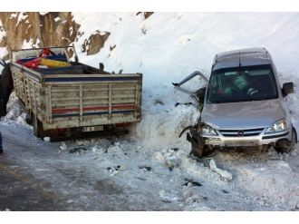 Zigana Dağı’nda kaza: 1 ölü, 2 yaralı