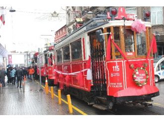 İstanbul’un tramvayları 102 yaşında
