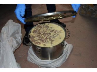 Kavurma içi uyuşturucu !