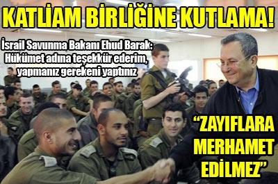 Bakan katliam birliğini tebrik etti