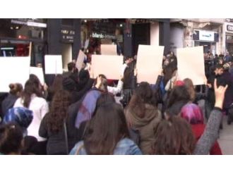 Ülkücülerin kadın cinayetleri eyleminde ortalık karıştı