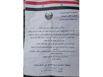 Esed’in uçaklarından atıldı: "Sevgili Suriye halkı..’’