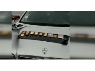 İstanbul’da 33 kilo külçe altınla yakalandılar!