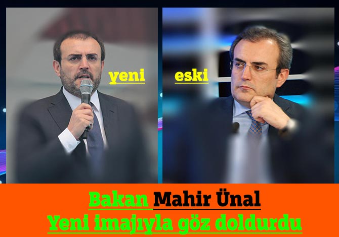 Bakan Ünal’ın yeni imajı göz doldurdu