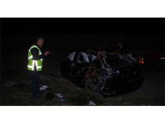 Kontrolden çıkan araç şarampole yuvarlandı: 1 yaralı