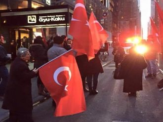 New York’ta ’Ankara’ protestosu