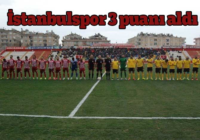 İstanbulspor 3 puanı aldı