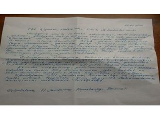 Pestil ve köme eşliğinde çatışma bölgesine mektup