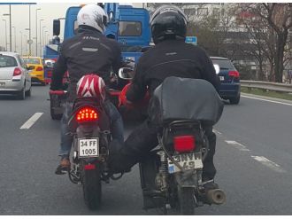 E-5’te tehlikeli yolculuk