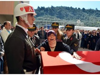 Aydın şehidini uğurluyor