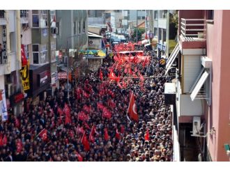 Söke şehidini binler uğurladı