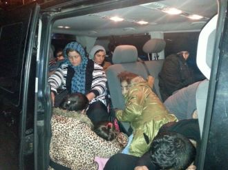 Kaçakların VIP yolculuğu da tutmadı