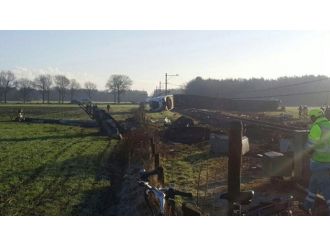 Hollanda’da tren raydan çıktı: 1 ölü, 10 yaralı