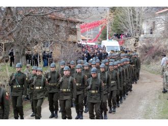 Şehit Astsubay Kıraç son yolculuğuna uğurlandı