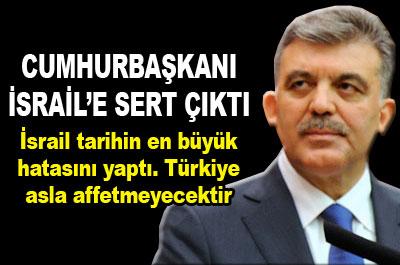 Gülden İsraile sert çıkış