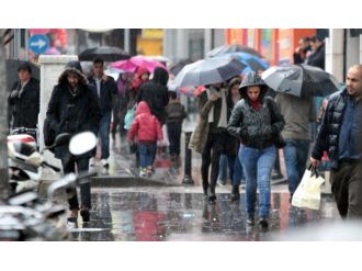 Meteorolojiden yağış uyarısı