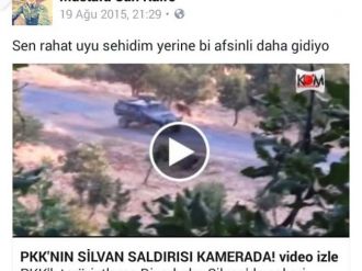 Bu mesajı attıktan 6 ay sonra o da şehit oldu