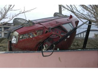 Bu araçtan yara dahi almadan çıktı !