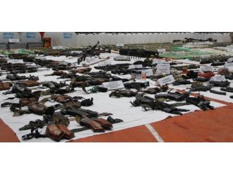 Başknet’te cephanelik ele geçirildi