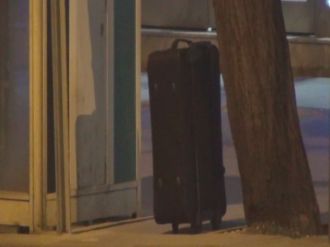 Belediye önünde şüpheli çanta paniği